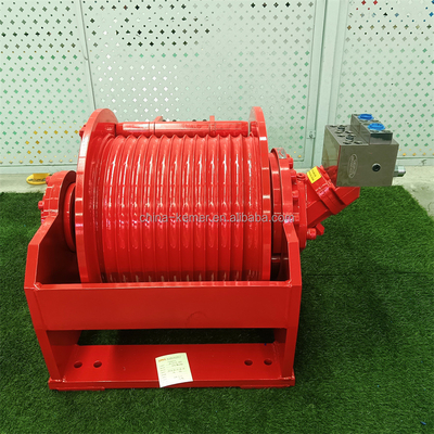 10T Hydraulische Winde für Schiffskrane kundenspezifische Unterstützung und Zug Anwendung