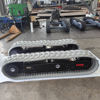Bauernbetriebe Gummi-Stahl-Schienen-Fahrgestellsystem für Lkw-Ladegeräte und Innenlifte