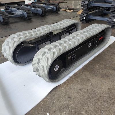 Bauernbetriebe Gummi-Stahl-Schienen-Fahrgestellsystem für Lkw-Ladegeräte und Innenlifte