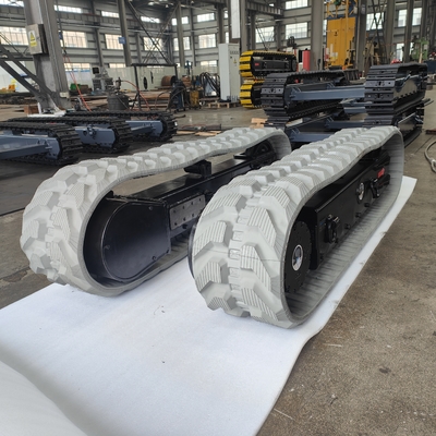 Bauernbetriebe Gummi-Stahl-Schienen-Fahrgestellsystem für Lkw-Ladegeräte und Innenlifte