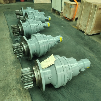 Haltbares Hydraulisches Getriebe Fahrantrieb Endantriebsgetriebe Planetengetriebe Geschwindigkeitsreduktor für Baggerteile
