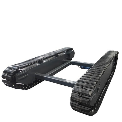 TR600 Custom 120KG Nutzlast für alle Geländebereiche Fernbedienung Gummi-Spur-Crawler-Chassis für UGV-Roboter