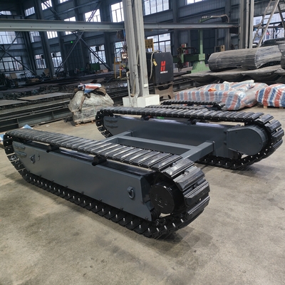 TR600 Custom 120KG Nutzlast für alle Geländebereiche Fernbedienung Gummi-Spur-Crawler-Chassis für UGV-Roboter