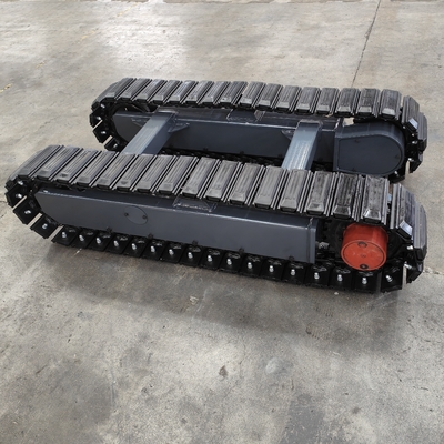 Stahl-Schienen-Fahrwerk für 200-kg-Crawler-Ladegeräte im Produktionsbetrieb