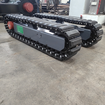Stahl-Schienen-Fahrwerk für 200-kg-Crawler-Ladegeräte im Produktionsbetrieb