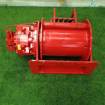 5 Tonnen Schiffsdeck Hydraulische Winde Heben Kran mit gutem und Seil Typ Stahldraht Seil