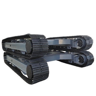 Schienenunterfahrzeug aus Crawler Stahl für Hydraulikmotoren und Bohrgeräte für Baggerroboter