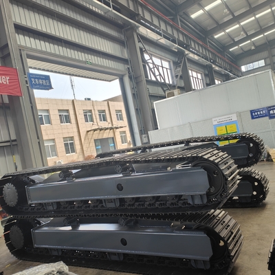 Schienenunterfahrzeug aus Crawler Stahl für Hydraulikmotoren und Bohrgeräte für Baggerroboter