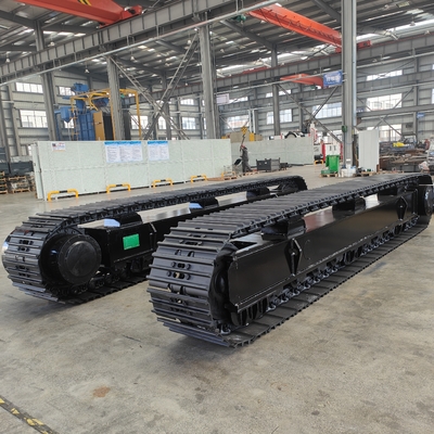 Baustoffgeschäfte Stahl Gummi-Spur-Chassis 65 T Stahl-Unterbahn für Bagger