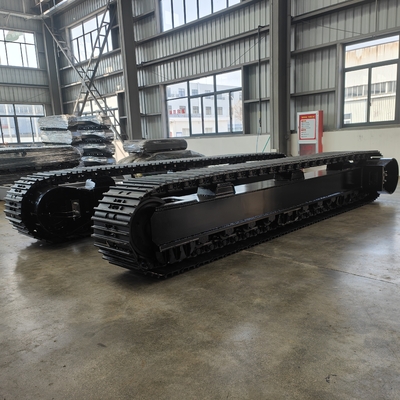 Baustoffgeschäfte Stahl Gummi-Spur-Chassis 65 T Stahl-Unterbahn für Bagger