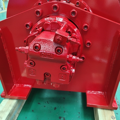 Hohe Kapazität 0,5-30 Tonnen Hydraulische Windenhebe Maschine 1200W Leistung für Bohrgerät