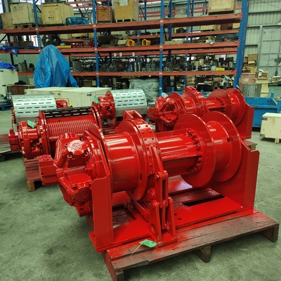Andere Spannung angepasste 6 Tonnen hydraulische Winde für Bohrgeräte