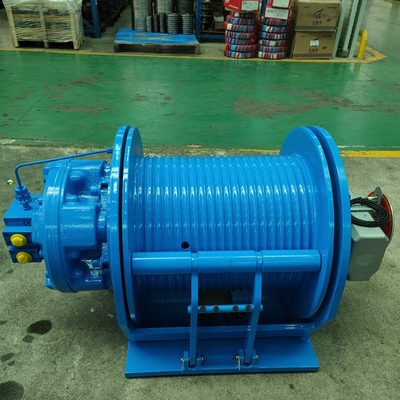 Hydraulische Schleppwinde 3 Tonnen 5 Tonnen 8 Tonnen 10 Tonnen 20 Tonnen für Bohrmaschinen und Bergbausysteme