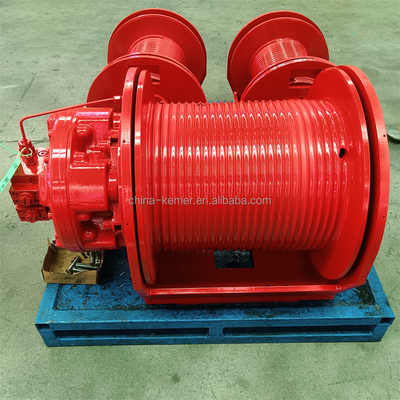 Hydraulische Winde für Bergbau Bohrgerät Drahtseil in Geschwindigkeit und Leistung