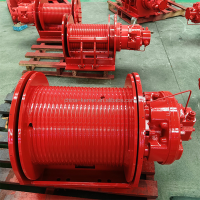 Hydraulische Winde für Bergbau Bohrgerät Drahtseil in Geschwindigkeit und Leistung