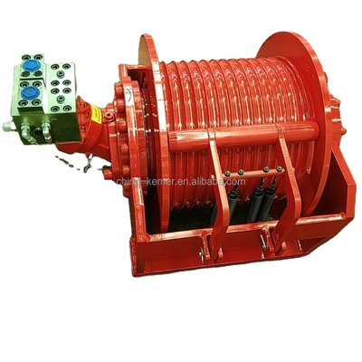 Chinesische 8 Tonnen Nennkapazität Stahldrahtseil Hydraulische Winde für Lkw-Hofkran