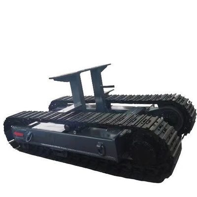 8 Tonnen All-Terrain Gummi Stahl Crawler Tank Tracked Unterbahn unbemannte Fahrzeug-Roboter