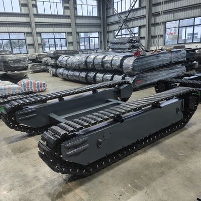 5T-Crawler-Stahl-Gummi-Spur-Chassis für vielseitige Spurfahrzeuge im Energiebergbau