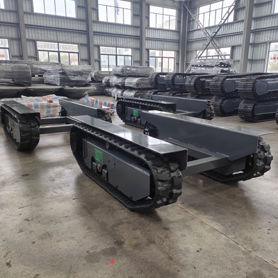 Maschinenreparaturwerkstätten 3,5 T Gummi-Crawler-Ladung Gummi-Schienen-Fahrwerk Fahrwerk