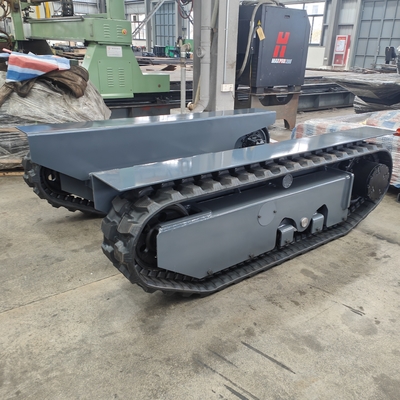 Maschinenreparaturwerkstätten 3,5 T Gummi-Crawler-Ladung Gummi-Schienen-Fahrwerk Fahrwerk