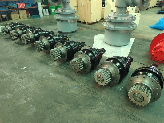 Exkavator-Swing-Motor-Reduktionsassensammlung mit 200 KG Gewicht und 0-100 Ausgangsgeschwindigkeit