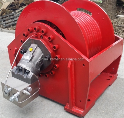 120V Hochkohlenstoffstahl 10 Tonnen Hydraulische Schleppwinde für das Anlegen von Schiffen und Rettungsbooten Davit