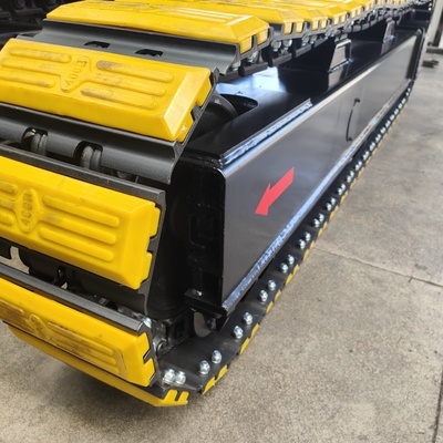 35 Tonnen Stahl-Crawler-Chassis für Bagger und Fördergeräte
