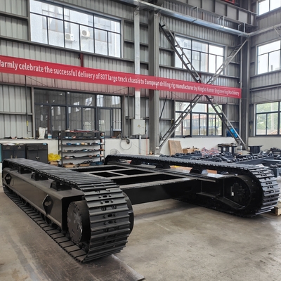 OEM Stahlspur-Chassis Crawler-Spurunterfahrwerk für Bohrbagger Beste Wahl