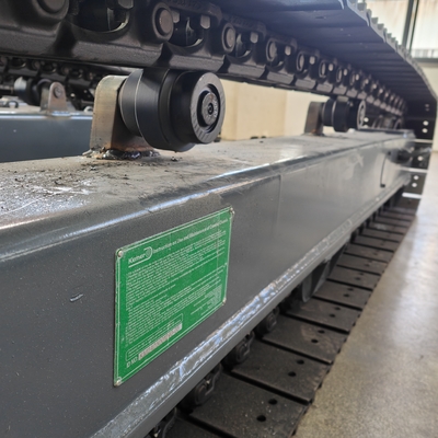 Bauleistungen Hydraulikmotor für Bagger Stahlspur Crawler-Unterbahn