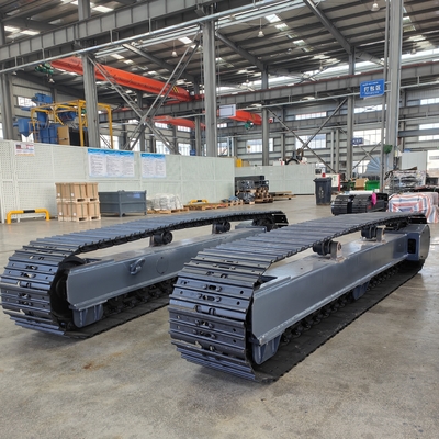 Bauleistungen Hydraulikmotor für Bagger Stahlspur Crawler-Unterbahn