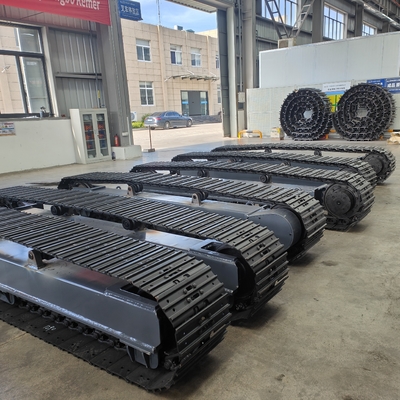 Bauleistungen Hydraulikmotor für Bagger Stahlspur Crawler-Unterbahn