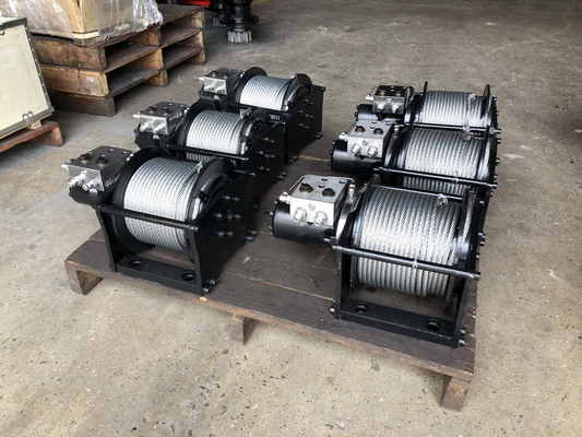 0-650KN Kapazität Kleinspur-Kranwindel mit Hydraulikmotor und geringer Lärmbelastung