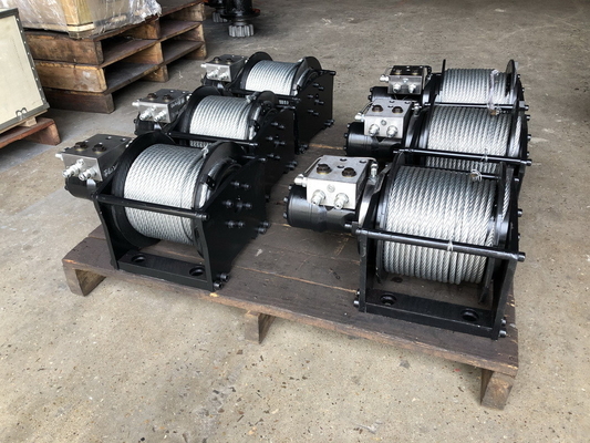 0-650KN Kapazität Kleinspur-Kranwindel mit Hydraulikmotor und geringer Lärmbelastung