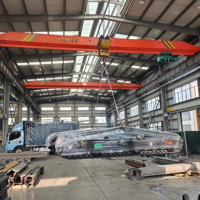 Baustoffgeschäfte Stahlspur Unterbahn Crawler Chassis mit Hydraulikmotor