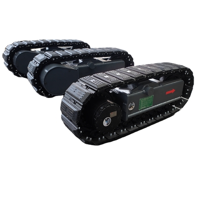 5 Tonnen 8 Tonnen Stahl-Crawler-Chassis Gummi-Spur-Unterbahn zum Schutz der Bohrplattform