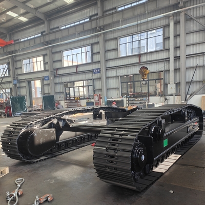 angepasste 30T 50T 60T 80T Stahl-Crawler-Spur-Unterbahn für Bohrgerät