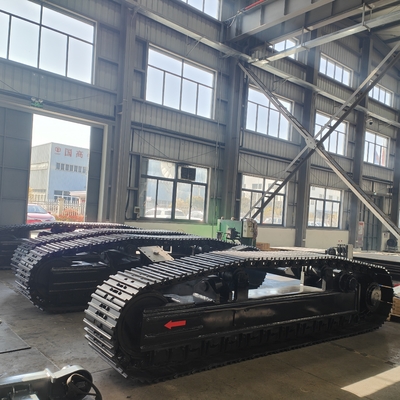 angepasste 30T 50T 60T 80T Stahl-Crawler-Spur-Unterbahn für Bohrgerät