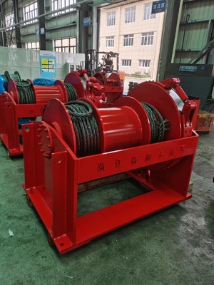 Maschinenreparaturwerkstätten Hydraulische Winde mit Edelstahlkette für das Heben und Verankern