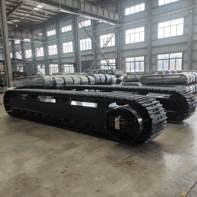 Energiebergbau Schwerlaststahlspur-Chassis für Brechereibohranlage und Bagger