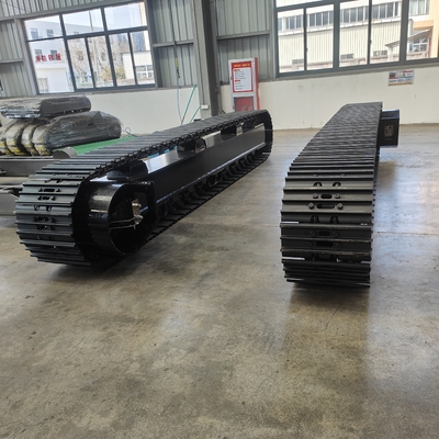 Energiebergbau Schwerlaststahlspur-Chassis für Brechereibohranlage und Bagger