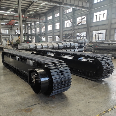 Energiebergbau Schwerlaststahlspur-Chassis für Brechereibohranlage und Bagger
