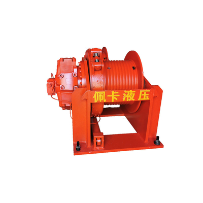 Stahl hydraulischer Windenmotor für 10 Tonnen Eintrommellwinden beim Holzeinschlag