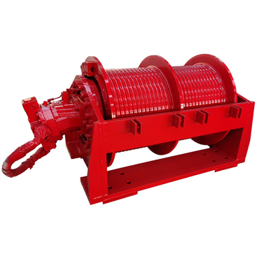 Industrielle Klasse 0-650KN Kapazität Hydraulikmotor Doppeltrommelwinde für Industrie