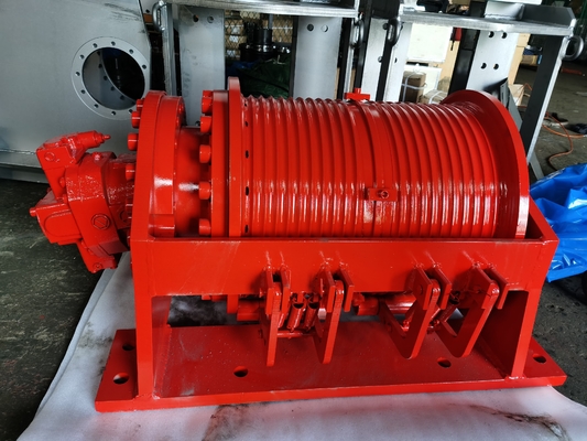 Industrielle Klasse 0-650KN Kapazität Hydraulikmotor Doppeltrommelwinde für Industrie