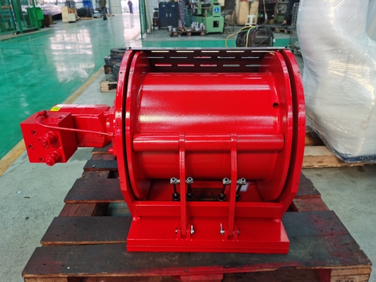 15 t gebrauchte hydraulische Winde für Fischerei-Logsplitter Bagger Traktor Kranboot STEEL