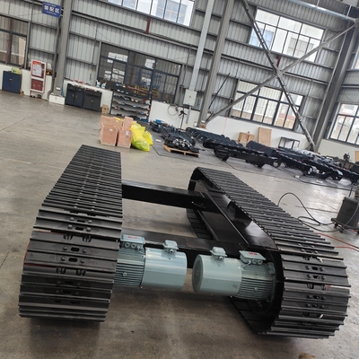 Hydraulischer Motor Elektrische Antrieb Stahlspur-Unterbahn für Maschinen für schwere Anlagen