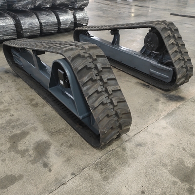 Maschinenreparaturbetriebe Alle Gelände kundenspezifische Gummi-Stahl-Spur-Unterbahn-Chassis