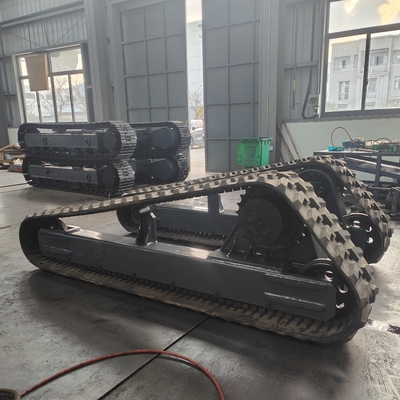 Maschinenreparaturbetriebe Alle Gelände kundenspezifische Gummi-Stahl-Spur-Unterbahn-Chassis