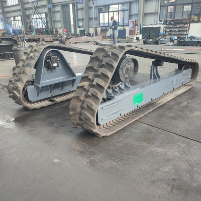 Maschinenreparaturbetriebe Alle Gelände kundenspezifische Gummi-Stahl-Spur-Unterbahn-Chassis