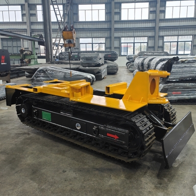 5-10 Tonnen Crawler Rotary Drilling Rig Stahl angepasstes Crawler Chassis mit Plattform